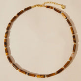 Handmade Cylindrical Bead Necklace